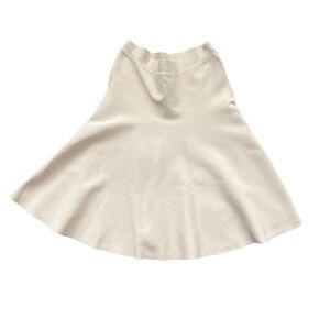 BCBGMaxazria Nude Ingrid A-Line Mini Short Skirt Womens XS (0743)